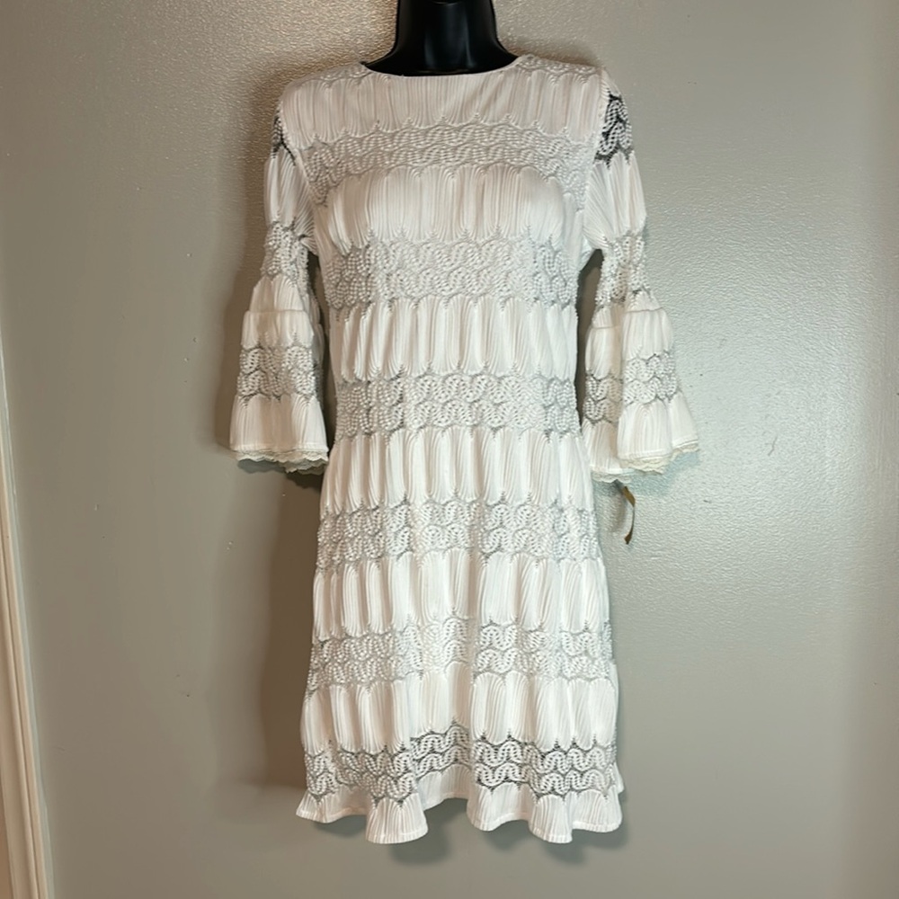 New York & Company NWOT White Summer Dress size XS in excellent condition